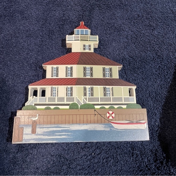 1996 SHEILA'S WOOD HOUSES  NEW CANAL LIGHT NEW ORLEANS LA RETIRED - Picture 1 of 13